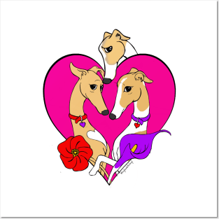 Greyhounds Are Love Posters and Art